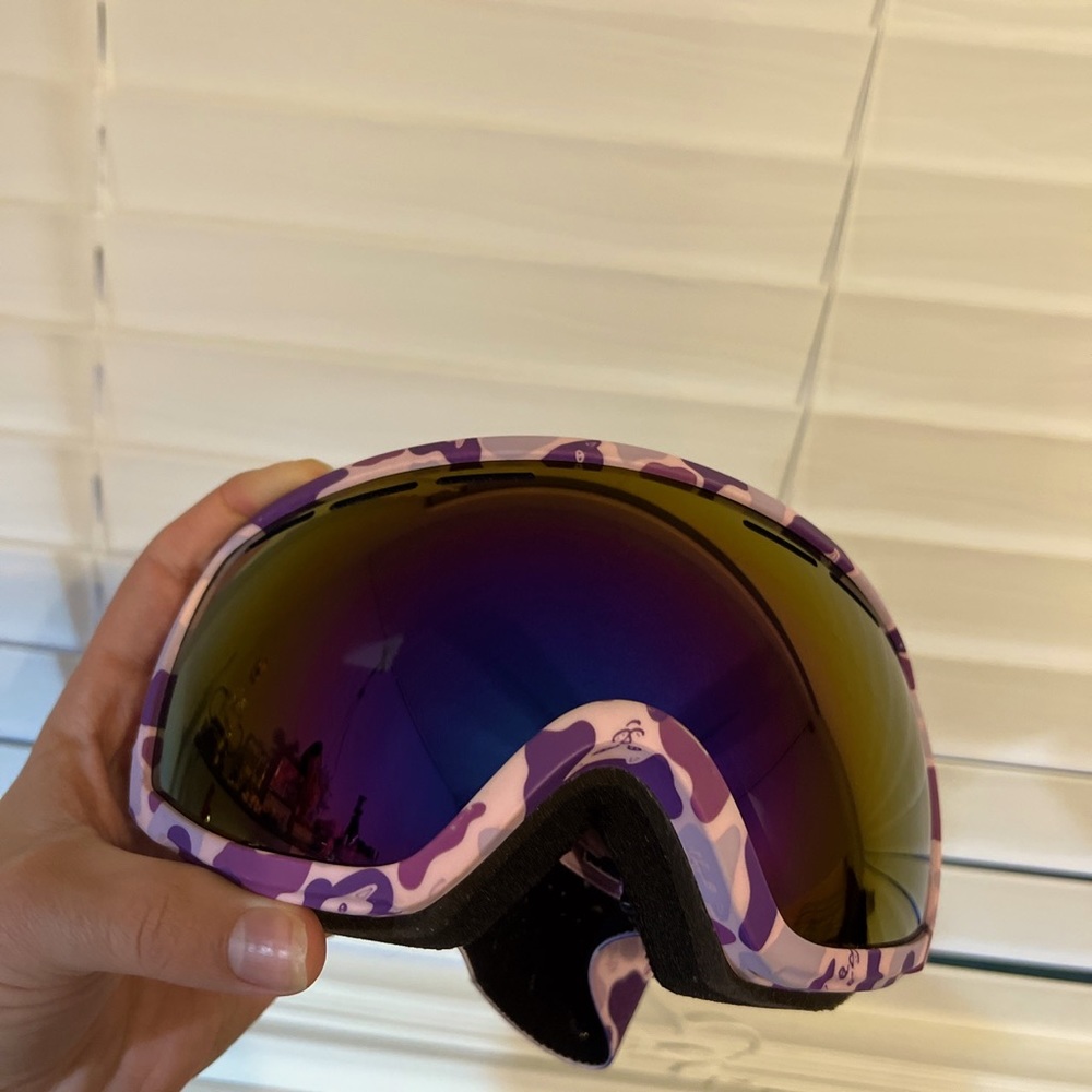 RIPNDIP Purple Camo Snowgoggles